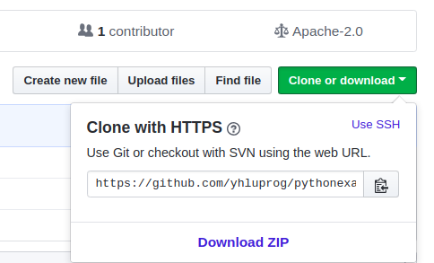 Cloning a repository may use HTTPS or SSH.